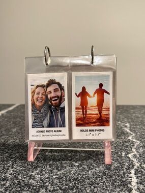 Acrylic Instax Mini Photo Frame 🤍🧚🏽♀️